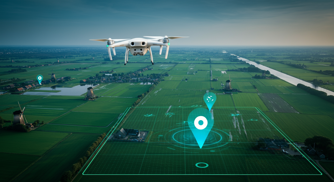 Dronefotografie en AI-geolocatie: luchtbeelden pinpointen