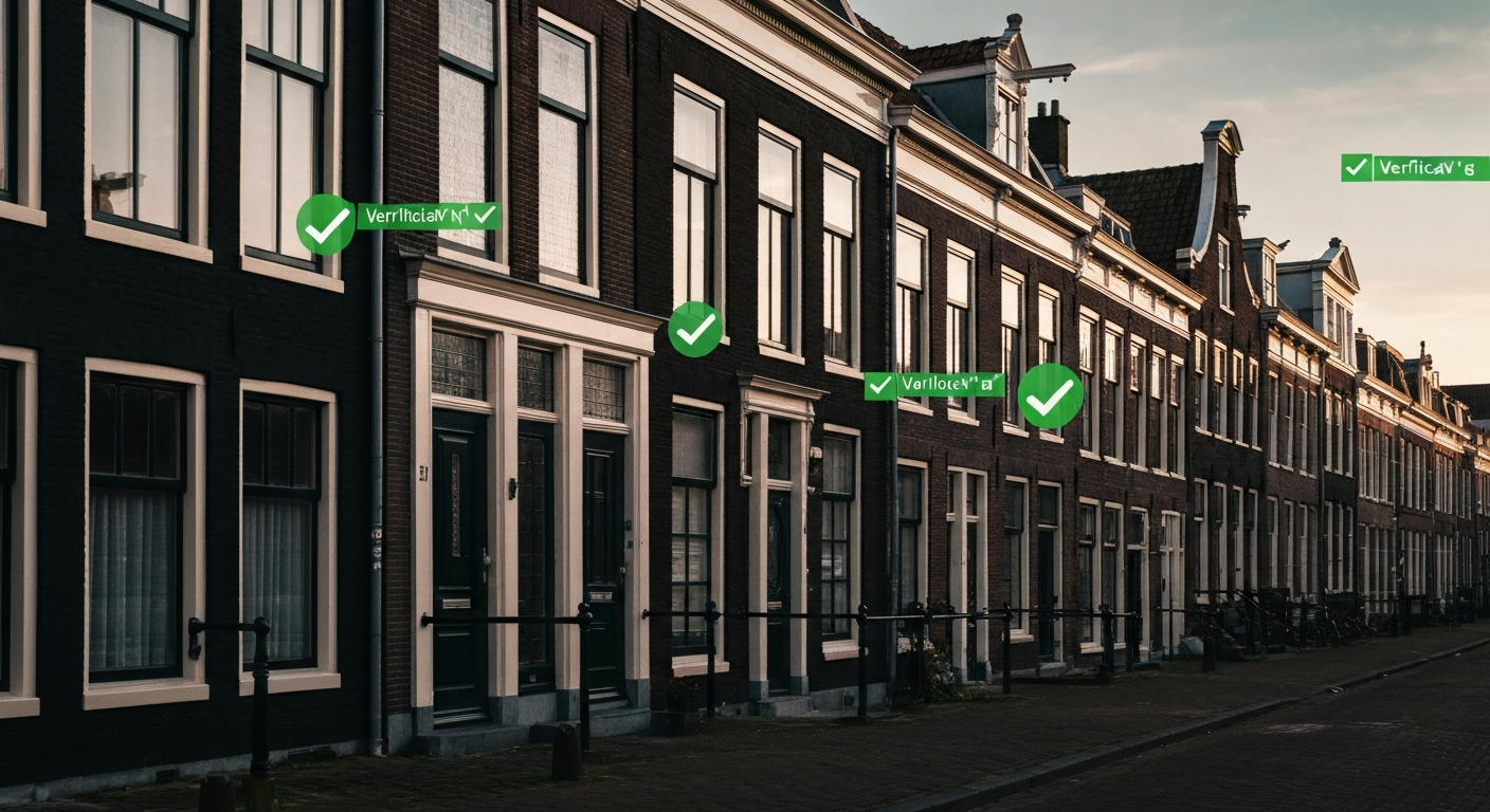 Vastgoedverificatie met fotomatching op straatniveau